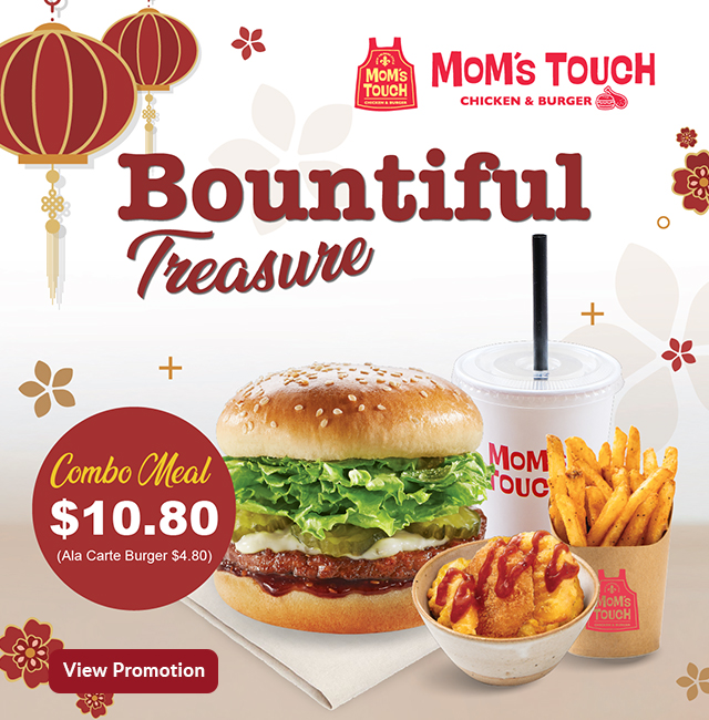 Mom’s Touch Chicken & Burger Promo